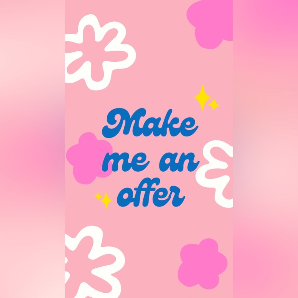 ✨ All reasonable offers welcome ✨